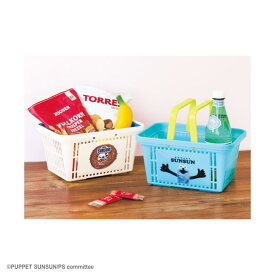 【お買い物マラソン開催中！買いまわりで最大P10倍！！】パペットスンスン キャラバスケット | スンスン ノンノン ドーナツ ゾンゾン バスケット 収納 収納ボックス 銭湯 サウナグッズ お風呂グッズ かご 収納かご 玩具入れ バスケット