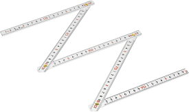 329204 DTファイバー折尺（CM）1M× 5折DTーFOJーWH