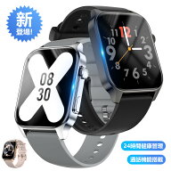 「楽天1位 年間ランキング入賞」Wapik スマートウォッチ 1.96 大画面 Bluetooth5.4 通話 心拍計 健康管理…