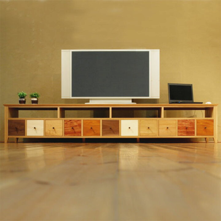 楽天市場】TVボード 幅240cm ホワイトオーク材 4Kテレビ対応 ワイド 