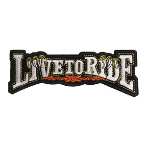 �A�C�������b�y�� �o�C�J�[ LIVE TO RIDE 19 �� �c4.8cm ��14.2cm