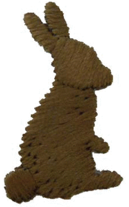 レア　ビッグワッペン　こげ茶　00 楽天市場】“ワッペン屋さんラボ オリジナルワッペン” シルエット 茶色