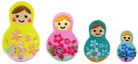 楽天市場 マトリョーシカ 緑の通販