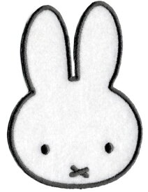 Dick Bruna miffy ミッフィー フェイスワッペン シール/アイロン接着　両用タイプ