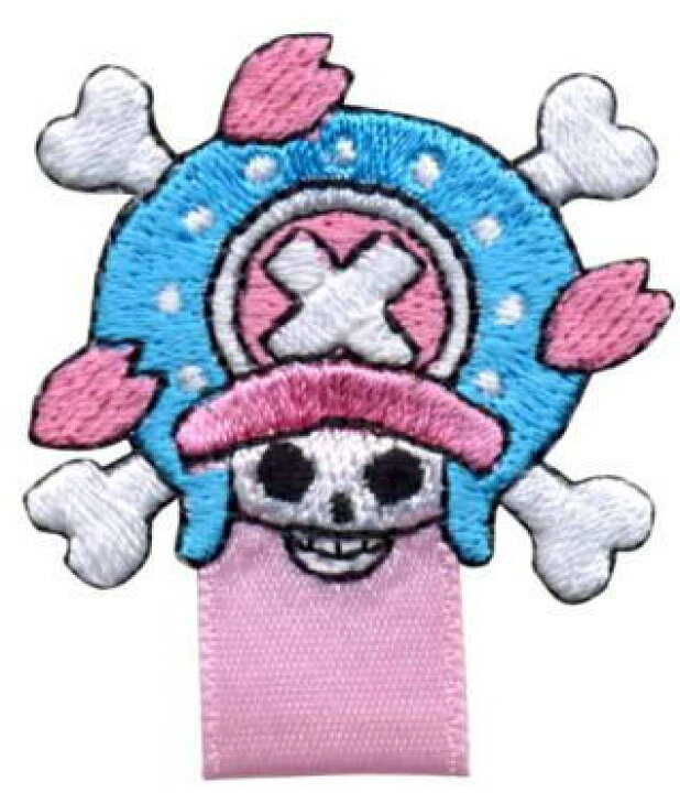 楽天市場 One Piece Panson Works ワンピース 海賊旗 トニートニー チョッパー 名札ワッペン アイロン接着タイプ ワッペン屋さんラボ