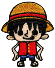 ワンピース ワッペン ルフィ ワッペン アイロン おしゃれ 刺繍 ワンピース/One Piece