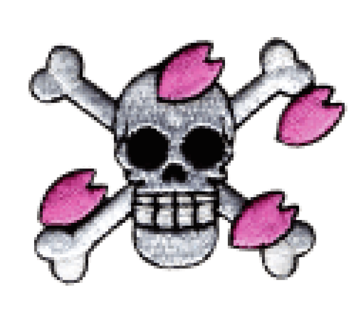 楽天市場 One Piece ワンピース 海賊旗 トニートニー チョッパー ワッペン シール アイロン接着 両用タイプ ワッペン屋さんラボ