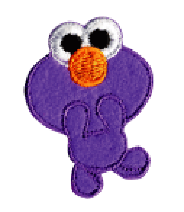 Ina キャラクター Usj Wappen Cookiemonster かばん かわいい アイロン アイロン接着 アップリケ エルモ グッズ セサミ デコシール ネーム ワッペン ワンポイント 接着 品質は非常に良い グッズ