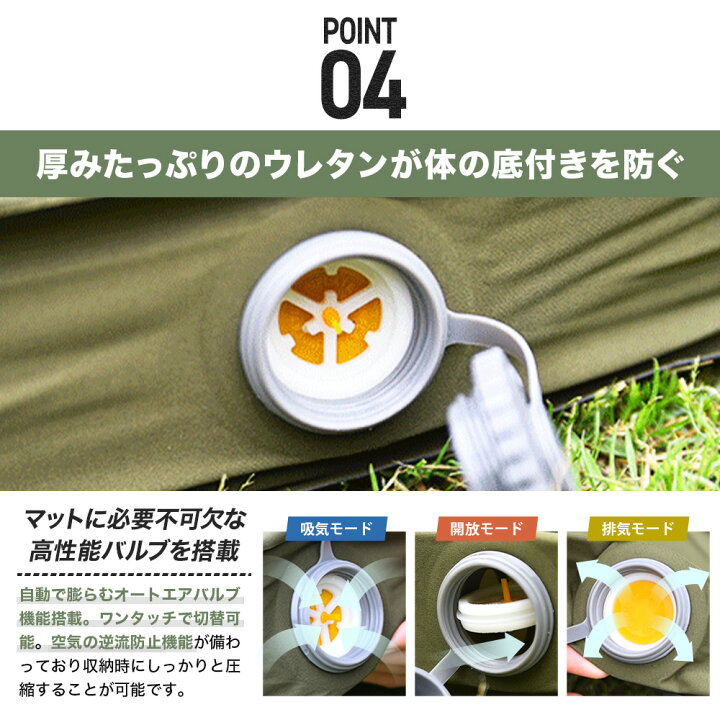 楽天市場】【お得なセット価格】 WAQ RELAXING CAMPMAT ダブルサイズ 