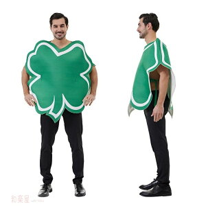St. Patrick's Day クローバー 男女兼用 男性用 ハロウィン コスプレ ハロウィン 仮装 大人 ハロウィン衣装 コスプレ衣装 レディース ハロウィーン 衣装 ガールズ 女性用 パーティー Halloween コス