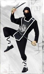 Men's ハロウィン 衣装 大人用 忍者 男性用 メンズ用 忍者 ハロウィーン 王様ハロウィン衣装 忍者 コスプレ 滑稽 コスチューム