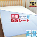 ＼期間限定最大1600円OFFクーポン配布中！／★楽天1位【西川正規品】ふとん除湿シート 除湿マット 西川 調湿シート 吸湿シート 吸湿マット からっと寝 湿気取 結露 梅雨対策 カビ対策 吸湿 センサー付 シリカゲル入り 敷き布団の下 湿気 カビ対策 防ダニ 消臭 ベッド
