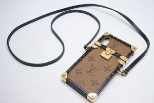 ◆[USED/中古]◆送料無料◆【美品】Louis Vuitton ルイヴィトン アイ トランク iPhone X ショルダーバッグ 携帯ケース モノグラムリバース M62619 美品 19329【RCP】【中古】