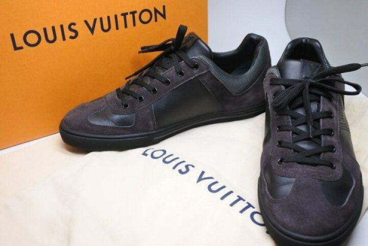 楽天市場】LOUIS VUITTON ルイ・ヴィトン メンズ スニーカー スエード 