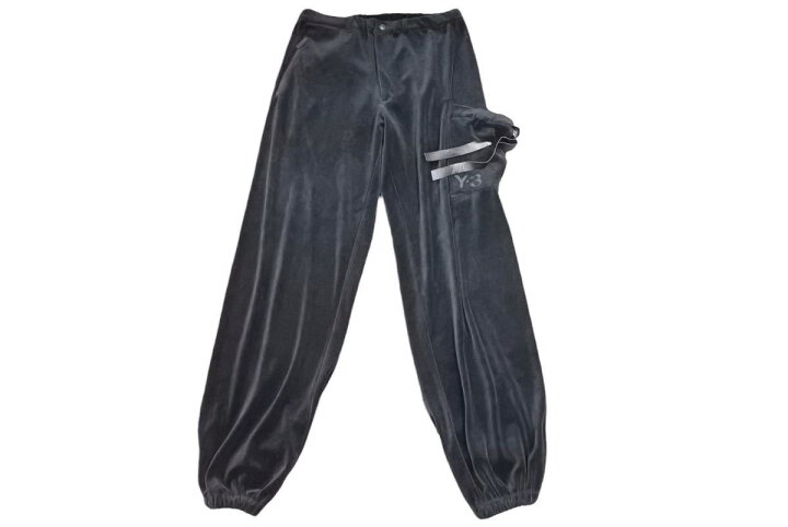 楽天市場】Y-3 ワイスリー ベロアパンツ VELVET CUF PNTS ベルベット 