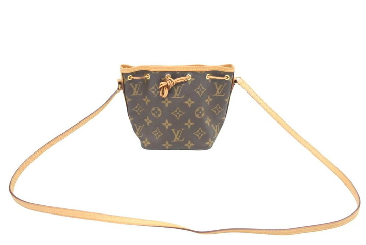 楽天市場】極美品 LOUIS VUITTON ルイヴィトン ナノ ノエ M41346 ミニ 