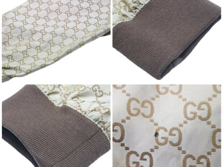 楽天市場】GUCCI グッチ ナイロンジャケット ウィンドブレイカー GG柄 