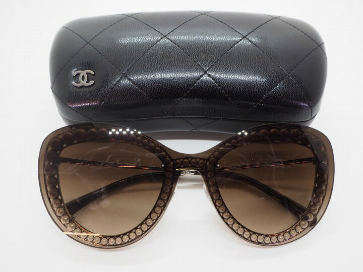 楽天市場】[USED/中古]CHANEL シャネル サングラス パール装飾 新品  