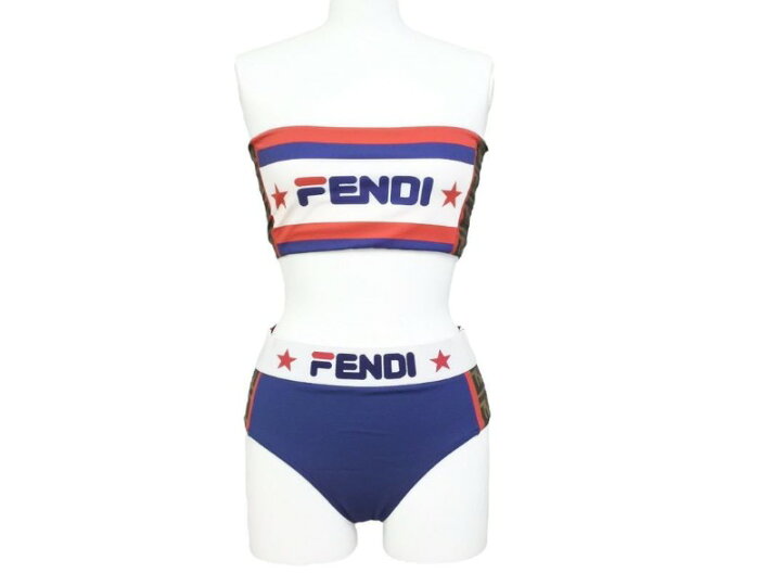 楽天市場】FENDI×FILA フェンディ×フィラ ビキニ スイムウェア ズッカ 
