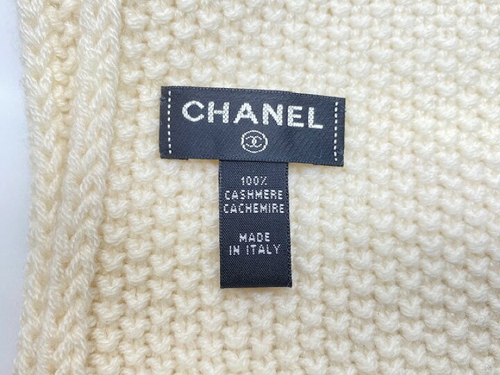 楽天市場】[USED/中古]CHANEL シャネル ニット マフラー ココマーク  