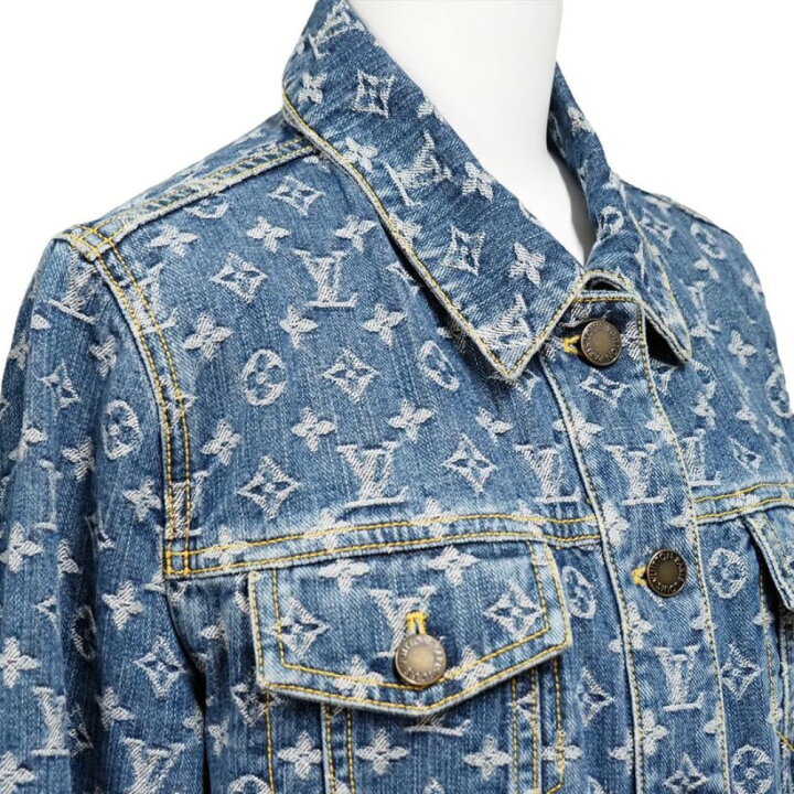 楽天市場】Louis Vuitton ルイヴィトン モノグラム デニムジャケット 