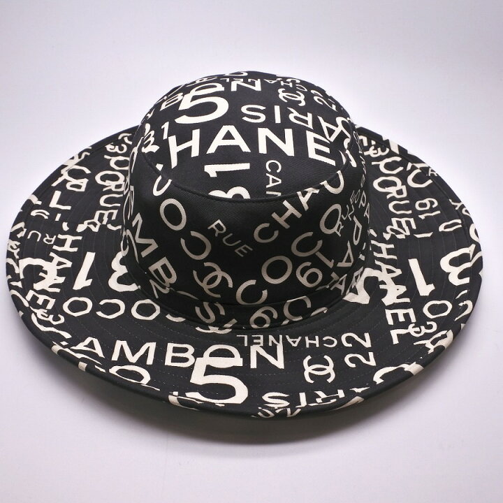 楽天市場】[USED/中古]CHANEL シャネル ハット ココマーク 総ロゴ柄  