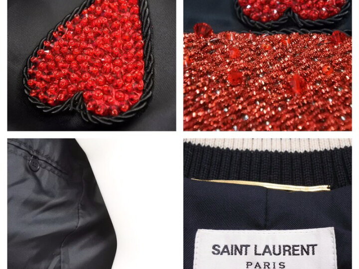 楽天市場】SAINT LAURENT サンローラン ブラッドラスター スカジャン 