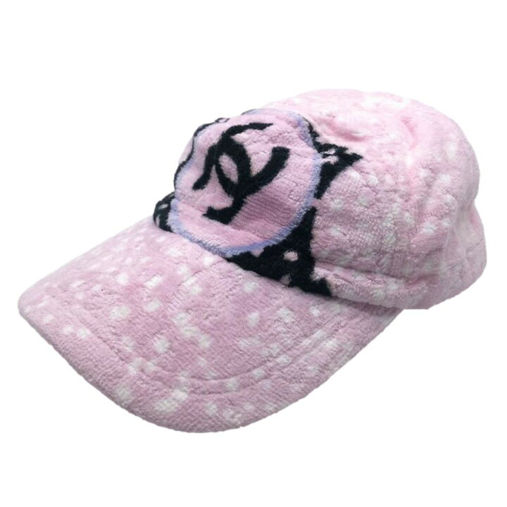 楽天市場】[USED/中古]CHANEL シャネル キャップ 【美品】パイル地  