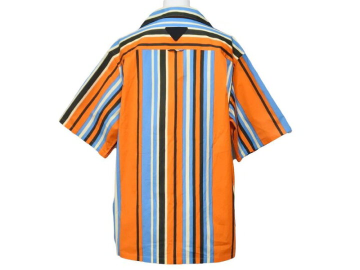 楽天市場】PRADA プラダ 美品 22SS ストライプシャツ バヤデール バヤ 