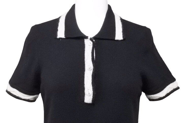 楽天市場】CHANEL シャネル カシミアワンピース ココカンガルーニット  