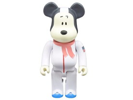 メディコムトイ BE@RBRICK ベアブリック ASTRONAUTS ストロノーツ スヌーピー 400％ フィギュア 人形 ホワイト 美品 40486