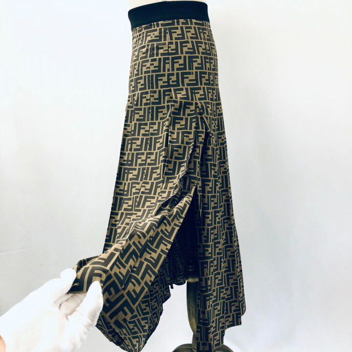楽天市場】[USED/中古]FENDI フェンディ スカート 美品 ズッカ  