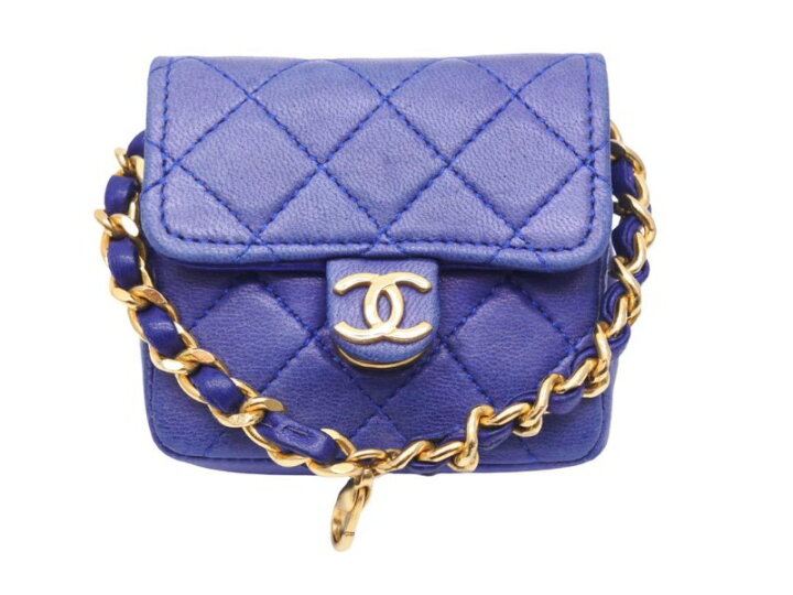 楽天市場】CHANEL シャネル ヴィンテージ ミニミニマトラッセ ポーチ 