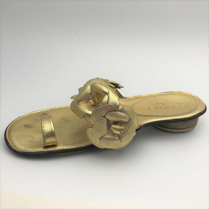 楽天市場】[USED/中古]CHANEL シャネル サンダル トングサンダル 