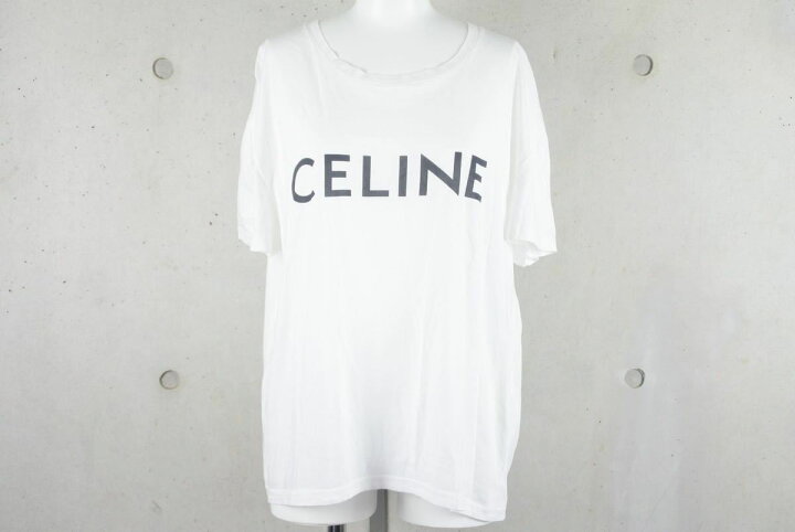 楽天市場】[USED/中古]CELINE セリーヌ 半袖Tシャツ 半袖 Tシャツ  