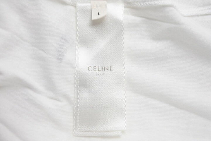 楽天市場】[USED/中古]CELINE セリーヌ 半袖Tシャツ 半袖 Tシャツ  