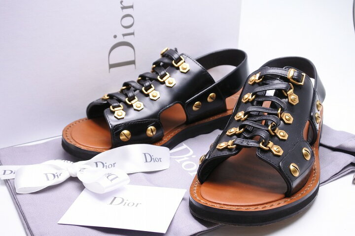 楽天市場】Christian Dior クリスチャンディオール サンダル ja 