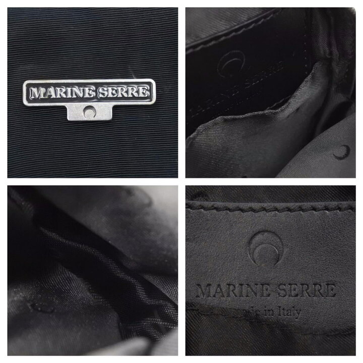 楽天市場】Marine Serre マリーンセル ポーチ ミニモアレ ポシェット 