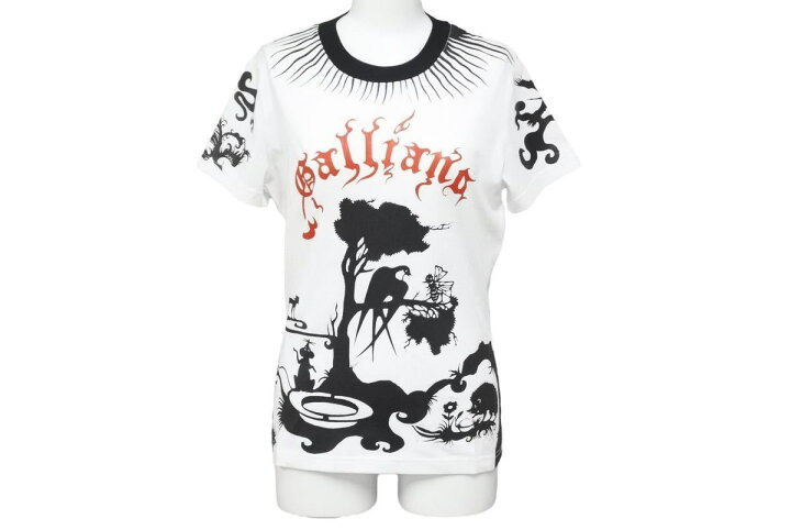 楽天市場】John Galliano ジョンガリアーノ Tシャツ アニマルプリント 