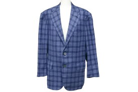 BRIONI ブリオーニ テーラードジャケット スーツ トップス 上着 Cashmere&Silk RG4GOL ネイビー 袖詰めあり 美品 中古 41828