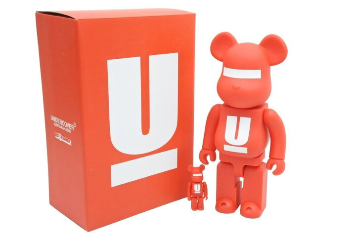 楽天市場】BE@RBRICK UNDERCOVER LOGO RED 400％ ベアブリック 