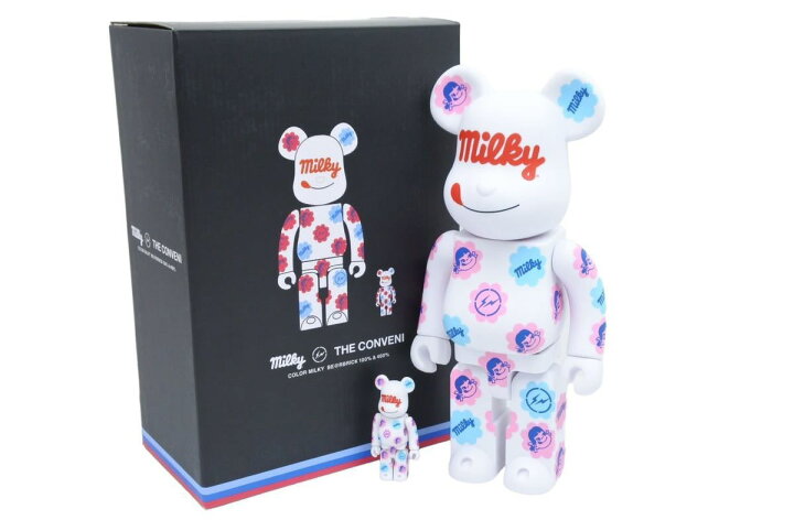 楽天市場】MILKY THE CONVENI MILKY BE@RBRICK ベアブリック 100 
