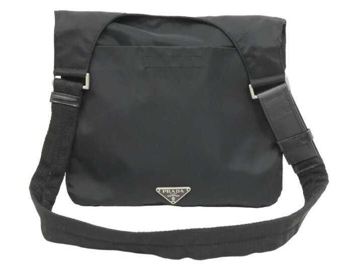 楽天市場】PRADA プラダ NERO ショルダーバッグ メッセンジャーバッグ 