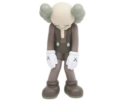 【セール】MEDICOM TOY メディコムトイ KAWS カウズ フィギュア 2017年 KAWS SMALL LIE ブラウン オブジェ 美品 31553