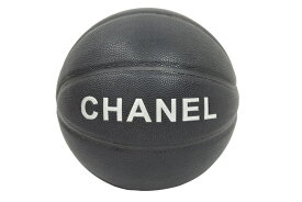 激レア CHANEL シャネル バスケットボール 黒 シルバー 2019年 即完売 美品 中古 43723