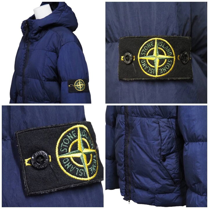 楽天市場】極美品 STONE ISLAND ストーンアイランド ダウンジャケット 