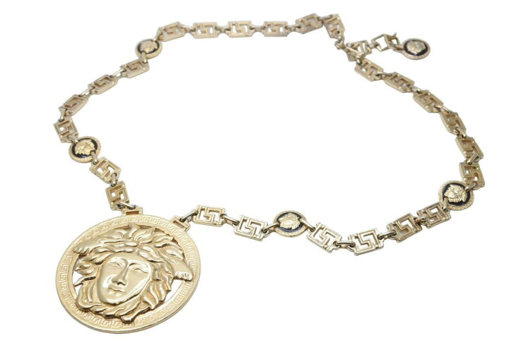 楽天市場】VERSACE ヴェルサーチ ヴィンテージ メデューサペンダント 