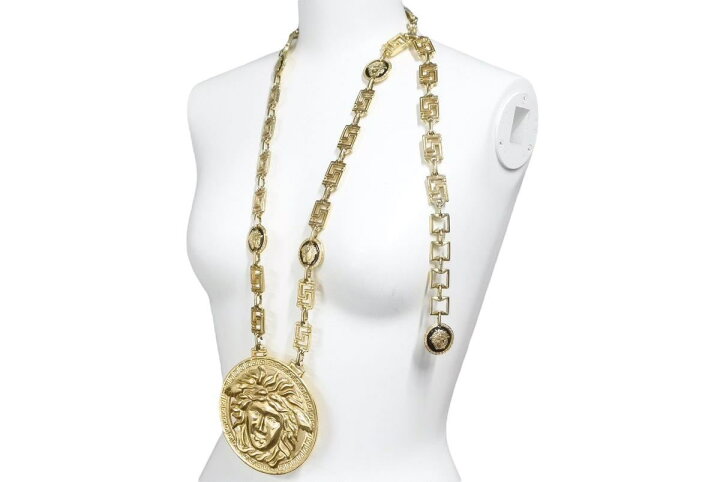 楽天市場】VERSACE ヴェルサーチ ヴィンテージ メデューサペンダント  