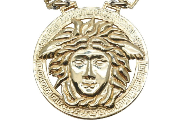 楽天市場】VERSACE ヴェルサーチ ヴィンテージ メデューサペンダント 