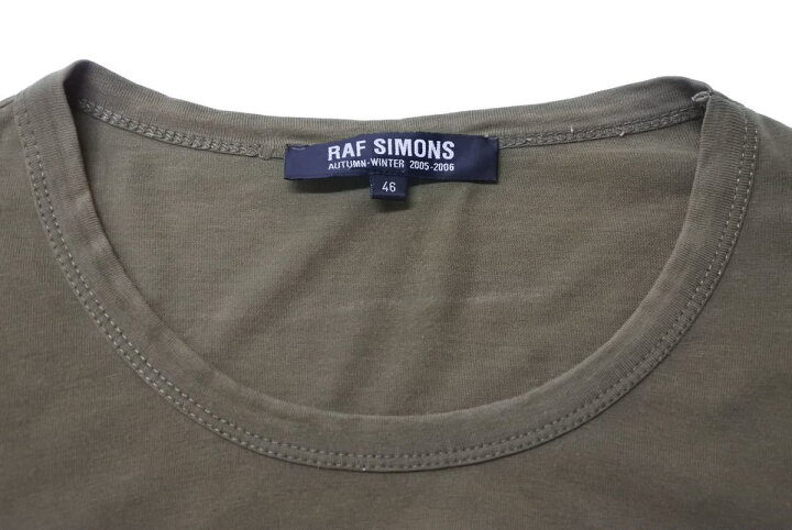 楽天市場】RAF SIMONS ラフシモンズ 05AW MMXXII TEE Tシャツ 半袖